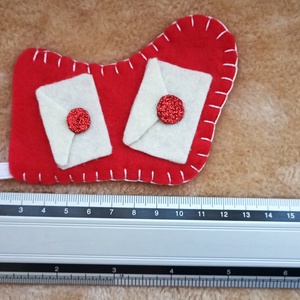 Harry Potter inspirálta filc zoknik - karácsonyfadísz /adventi naptár - karácsony - karácsonyi lakásdekoráció - karácsonyfadíszek - karácsonyi lakásdekoráció - Meska.hu