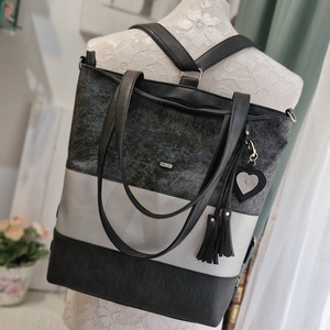 3in1 Válltáska / Hátizsák / Oldaltáska variálható - táska & tok - hátizsák - hátizsák - Meska.hu