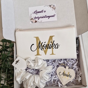Tanú/koszorúslányfelkérő ajándék - Meska.hu