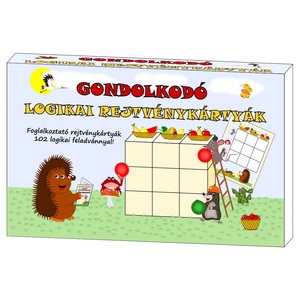 Gondolkodó - Logikai rejtvénykártyák, Játék & Sport, Készségfejlesztő és Logikai játék, Logikai játékok, Fotó, grafika, rajz, illusztráció, MESKA