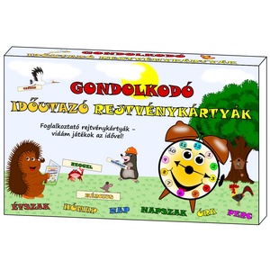 Gondolkodó - Időutazó rejtvénykártyák, Játék & Sport, Készségfejlesztő és Logikai játék, Oktató játékok, Fotó, grafika, rajz, illusztráció, MESKA