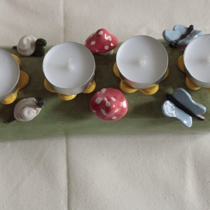 Varázserdő adventi dísz  - karácsony - adventi díszek - adventi koszorú - Meska.hu