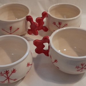 Hópelyhes bögre - Meska.hu