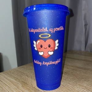 Ha idegesítelek.., Otthon & Életmód, Konyhafelszerelés, tálalás, Tálalás, Pohár, Fotó, grafika, rajz, illusztráció, Mindenmás, MESKA