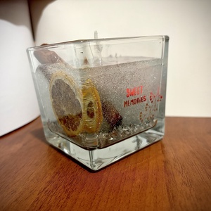 Zselé-viasz gyertya, Esküvő, Emlék & Ajándék, Köszönőajándék, Gyertya-, mécseskészítés, MESKA