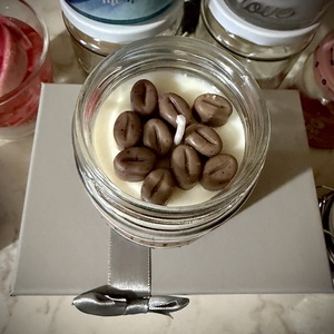 Inspiráló gyertya - esküvő - emlék & ajándék - köszönőajándék - Meska.hu