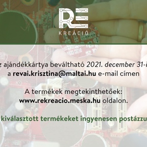 REkreácó - alaplapból újrahasznosított ékszerek Ajándékutalvány 10.000 Ft - ékszer - ékszerszett - Meska.hu