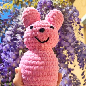 Horgolt pihe-puha nyuszi, Játék & Sport, Plüssállat & Játékfigura, Nyuszi, Horgolás, MESKA