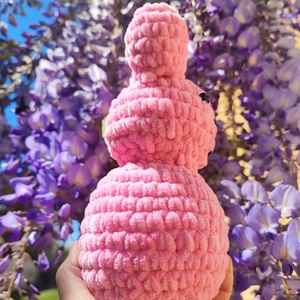 Horgolt pihe-puha nyuszi - játék & sport - plüssállat & játékfigura - nyuszi - Meska.hu