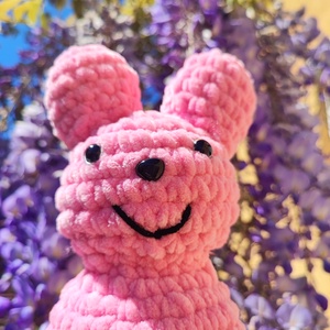 Horgolt pihe-puha nyuszi - játék & sport - plüssállat & játékfigura - nyuszi - Meska.hu