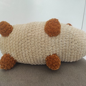 Óriás puha horgolt capybara, kapibara - játék & sport - plüssállat & játékfigura - kapibara - Meska.hu