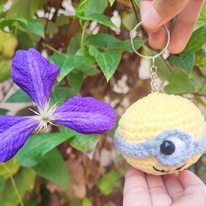 Minion horgolt kulcstartó , Játék & Sport, Plüssállat & Játékfigura, Más figura, Horgolás, MESKA