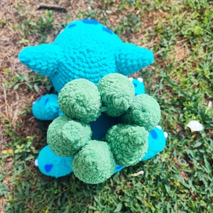 Horgolt óriás Bulbasaur Pokémon - játék & sport - plüssállat & játékfigura - más figura - Meska.hu