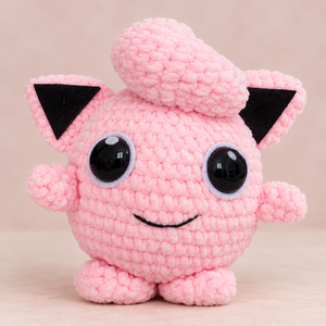 Jigglypuff horgolt Pokémon - Meska.hu