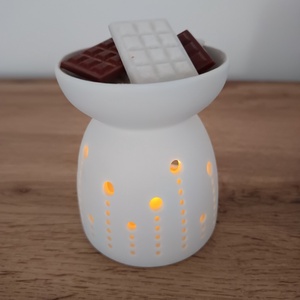 Édes kísértés - vanília-fahéj szója illatviasz - otthon & életmód - gyertya, illat, aroma - illatviasz - Meska.hu