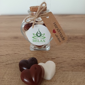 Téli szívdobbanás - vanília-fahéj szója illatviasz - otthon & életmód - gyertya, illat, aroma - illatviasz - Meska.hu