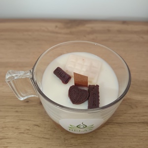Trüffel krémpohár  RELAX kézműves gyertya - otthon & életmód - gyertya, illat, aroma - gyertya - Meska.hu