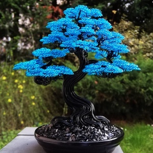 Kék bonsai, Otthon & Életmód, Dekoráció, Dísztárgy, , MESKA