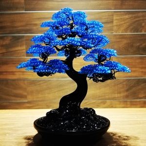 Kék bonsai - otthon & életmód - dekoráció - dísztárgy - Meska.hu