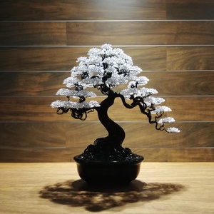 Ezüst bonsai, Otthon & Életmód, Dekoráció, Asztal és polc dekoráció, Bonsai, , MESKA