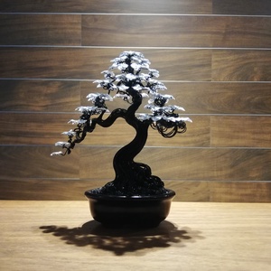 Ezüst kisfa - otthon & életmód - dekoráció - asztal és polc dekoráció - bonsai - Meska.hu