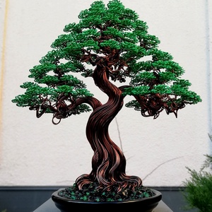 Zöld drótfa, Otthon & Életmód, Dekoráció, Asztal és polc dekoráció, Bonsai, , MESKA