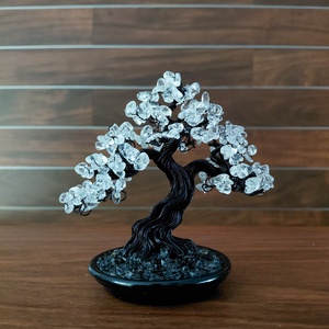 Hegyikristály bonsai, Otthon & Életmód, Dekoráció, Asztal és polc dekoráció, Bonsai, , MESKA