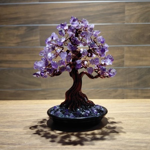 Ametiszt rézfa - Meska.hu