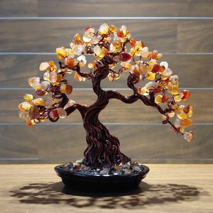 Karneol rézfa - Meska.hu