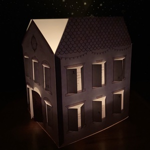 Adventi házikó - művészet - grafika & illusztráció - digitális - Meska.hu