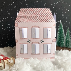 Adventi házikó - Meska.hu