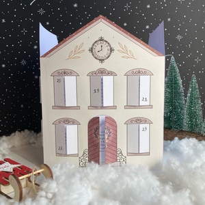 Adventi házikó - művészet - grafika & illusztráció - digitális - Meska.hu