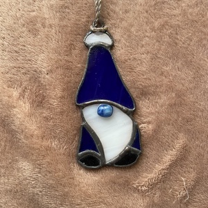 Kék manó - ablakdísz - otthon & életmód - babaszoba, gyerekszoba - babaszoba dekoráció - Meska.hu