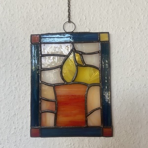 Gyertyafény ablakdísz - otthon & életmód - dekoráció - ajtó- és ablak dekoráció - ablakdísz - Meska.hu