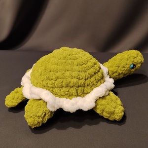 Horgolt teknős  - játék & sport - plüssállat & játékfigura - más figura - Meska.hu
