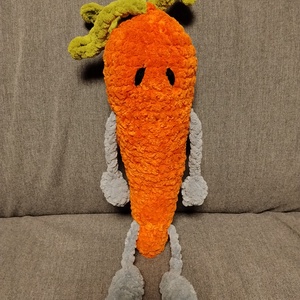 Horgolt sárgarépa  - játék & sport - gyerekkonyha - játék gyümölcsök és zöldségek - Meska.hu