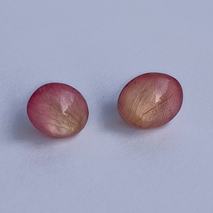 Rózsaszirom fülbevaló 04, Ékszer, Fülbevaló, Pötty fülbevaló, , MESKA