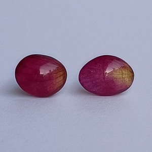 Rózsaszirom fülbevaló 02, Ékszer, Fülbevaló, Pötty fülbevaló, Ékszerkészítés, MESKA