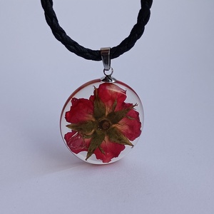 Rózsa medál 01 - ékszer - nyaklánc - medál - Meska.hu