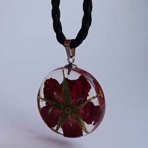 Rózsa medál 02 - ékszer - nyaklánc - medál - Meska.hu