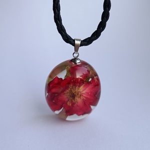 Rózsa medál 03 - ékszer - nyaklánc - medál - Meska.hu