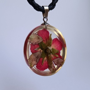 Rózsa medál 03 - ékszer - nyaklánc - medál - Meska.hu