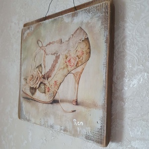 Vintage fatábla - otthon & életmód - dekoráció - kép & falikép - fából készült kép - Meska.hu