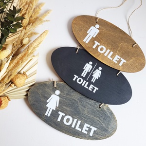 Feliratos tábla, Fa, Mosdó, Wc, Toilet, Otthon & Életmód, Dekoráció, Fali és függő dekoráció, Felirat, Famegmunkálás, Festészet, MESKA