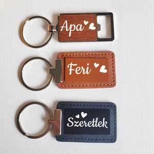 Kulcstartó, apák napi ajándék, férfiaknak ajándék - esküvő - emlék & ajándék - szülőköszöntő ajándék - Meska.hu