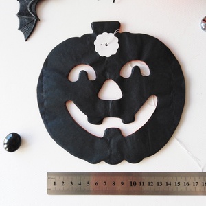 Halloween tök garland papír dekoráció 3 méter - otthon & életmód - dekoráció - halloween - halloweeni dekoráció - Meska.hu