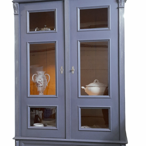 Vitrines tálalószekrény ónémet  - otthon & életmód - bútor - szekrény - Meska.hu