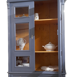 Vitrines tálalószekrény ónémet  - otthon & életmód - bútor - szekrény - Meska.hu