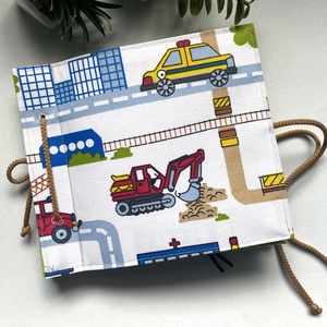 Csendeskönyv 6 oldallal, fejlesztőkönyv, matatókönyv 1 éves kortól, egyedi ajándék gyerekeknek, Játék & Sport, Textilkönyv & Babakönyv, Varrás, MESKA