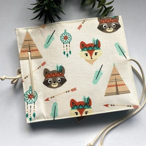 Csendeskönyv 6 oldallal, fejlesztőkönyv, matatókönyv 1 éves kortól, egyedi ajándék gyerekeknek - játék & sport - textilkönyv & babakönyv - Meska.hu